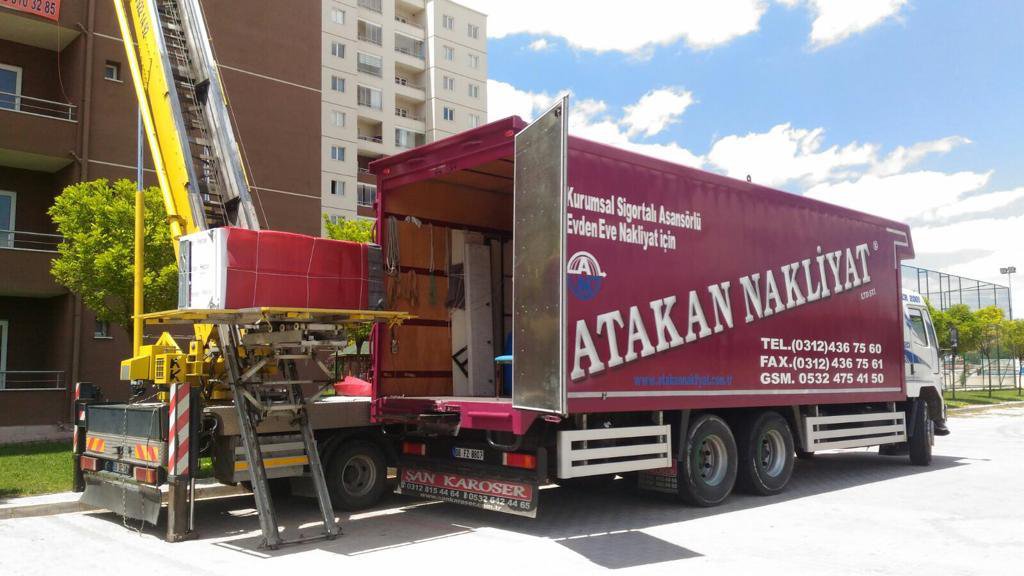 Evden Eve Asansörlü Nakliyat Ankara