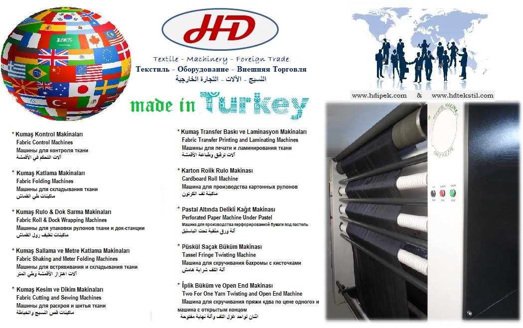 HD GURUP - UT Tekstil Makina Dış Ticaret