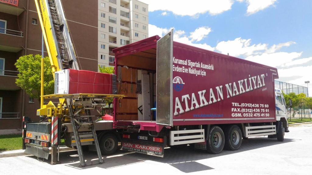 Evden Eve Asansörlü Nakliyat Ankara 