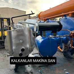 hampetrol damıltma makinası yapımı.crude oil distillation machine making.kalkanlar machina - Görsel 1