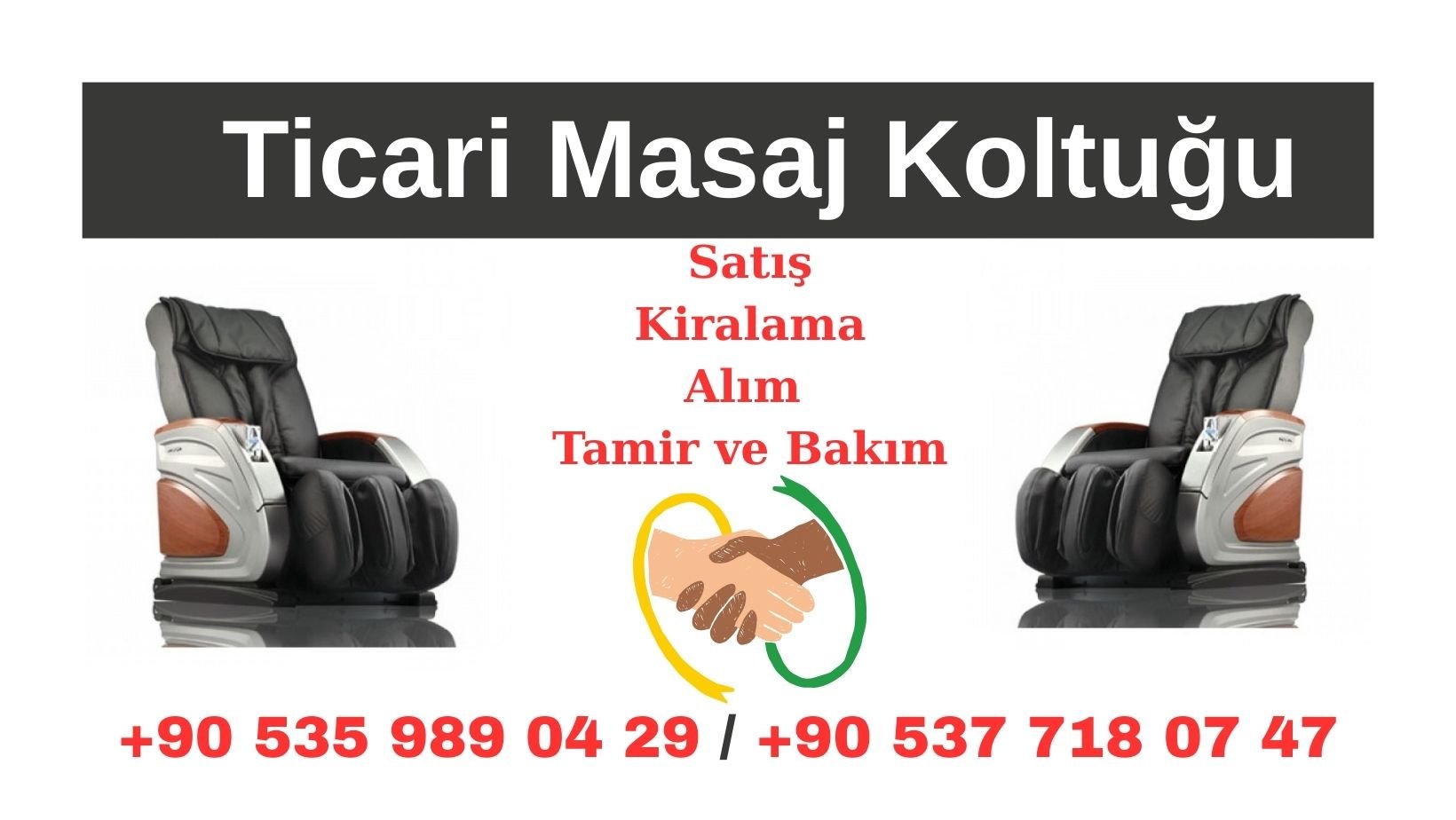 Kantin, Otel, Kuaför, AVMye Uygun Ciro Paylaşımlı Masaj Koltuğu Kurulumu - Görsel 1